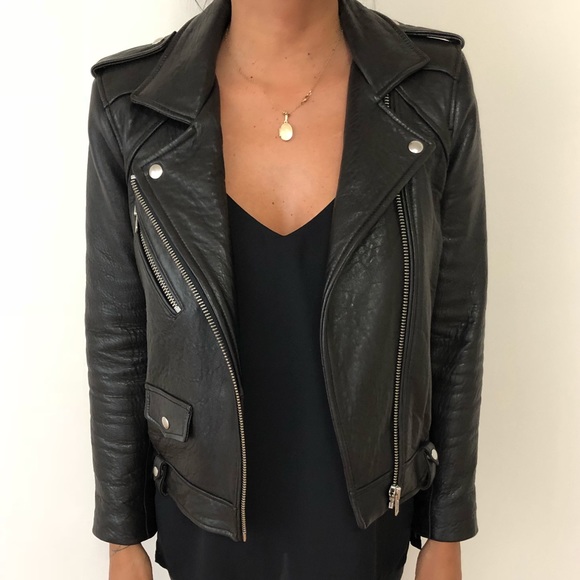 IRO Moto Leather Jacket - Picture 6 of 8